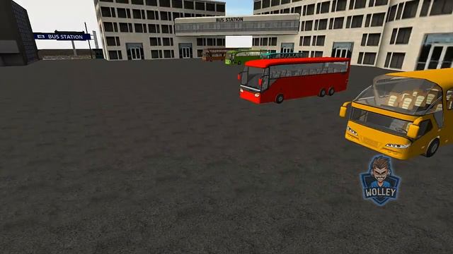 Euro Bus Driving Simulator 2018 - Yellow Bus Unlocked | Bus Transporter - Android Gameplay FHD смотреть онлайн