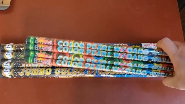 Jumbo Strobing 5 Ball Roman Candle by Boomin Bulldog Fireworks смотреть онлайн