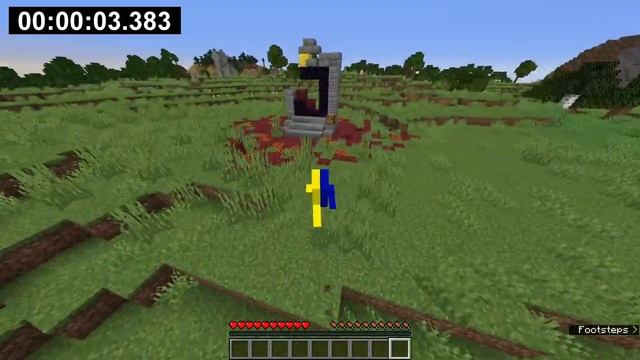 Entering the Nether in 12 Seconds (Random Seed Minecraft Speedrun) смотреть онлайн