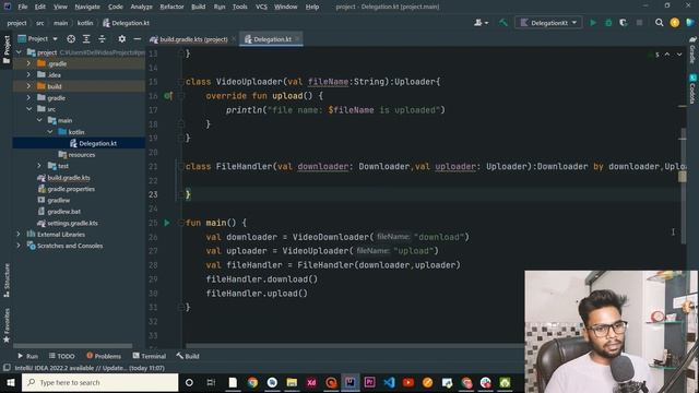 Delegation In Kotlin | Hindi смотреть онлайн