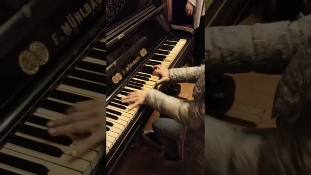 Концертное пианино Фридрих Мюльбах 160 см 1888 год. Дарья Ракитянская смотреть онлайн