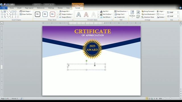 How to certificate design in Microsoft Word || Royal Heart Creation || 2023 || Tutorial MS word смотреть онлайн