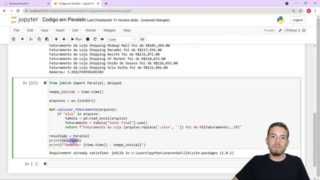 Como Rodar Código em Paralelo no Python - Como Acelerar o seu Código смотреть онлайн