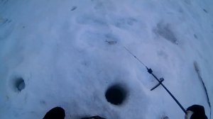 зимняя рыбалка на Суре деревня Стрельниково ,Мордовия