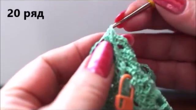 Красивая салфетка крючком. Вязание салфетки. Ажурная салфетка. Часть 2. смотреть онлайн