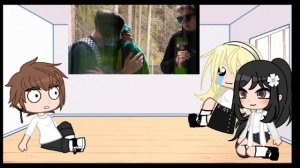 риакция персонажей зайчик на антона как милс Кел  в видио косплей на френдзону 1/2