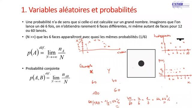 Variables Aléatoires 1- Notion de Probabilité смотреть онлайн