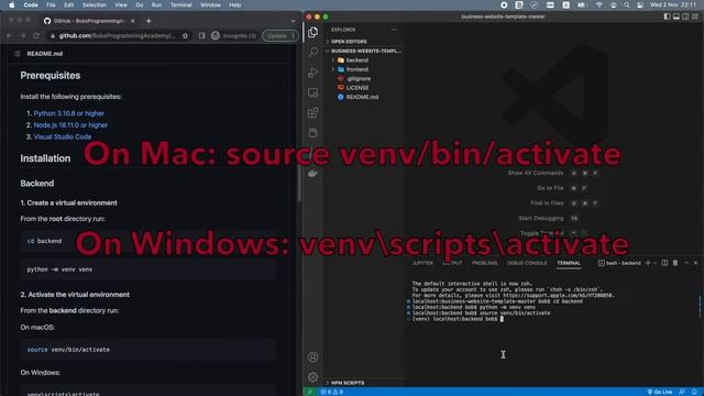Business Website for a Company | Django 4, React 18 with TypeScript 4 & Material UI 5 | Light & Dar смотреть онлайн