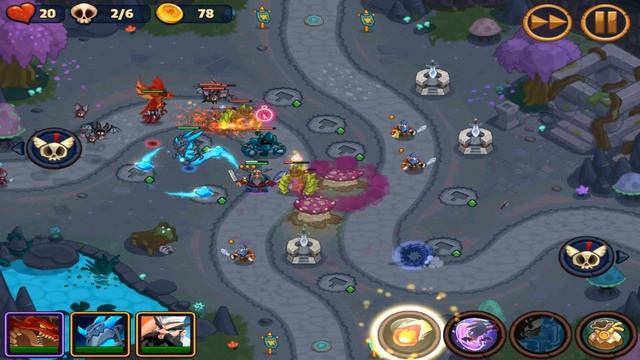 Realm Defense Awaken. Smoulder Unlock Platinum, rank 6. TD Games. смотреть онлайн