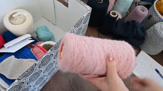 МОИ ЗАПАСЫ ПРЯЖИ / Часть 2 смотреть онлайн