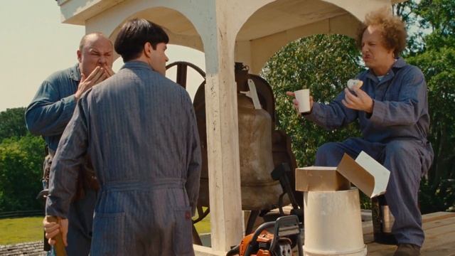 Три балбеса ремонтируют колоколню | Три балбеса