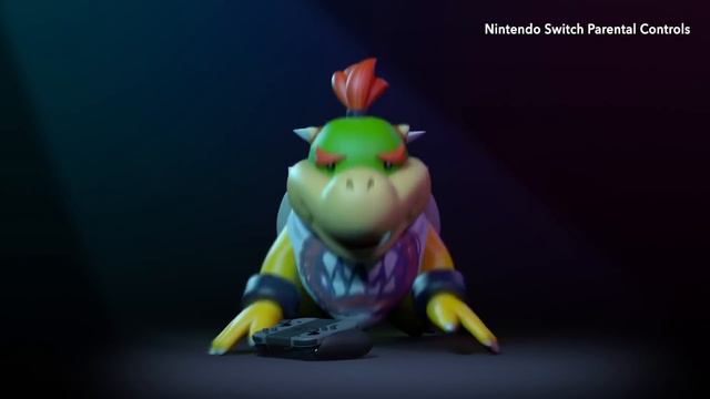 Bowser & Bowser Jr's Adorable Switch Parental Controls (ENG)