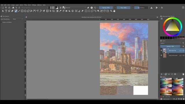 KRITA 5.1.3 - BLENDING MODES EXPLAINED смотреть онлайн