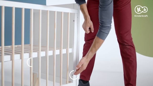 Детская кроватка NICO от Kinderkraft | Руководство по эксплуатации смотреть онлайн