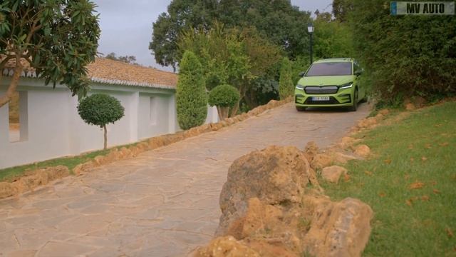 2023 New Skoda Enyaq RS IV - Perfect Electric SUV! смотреть онлайн