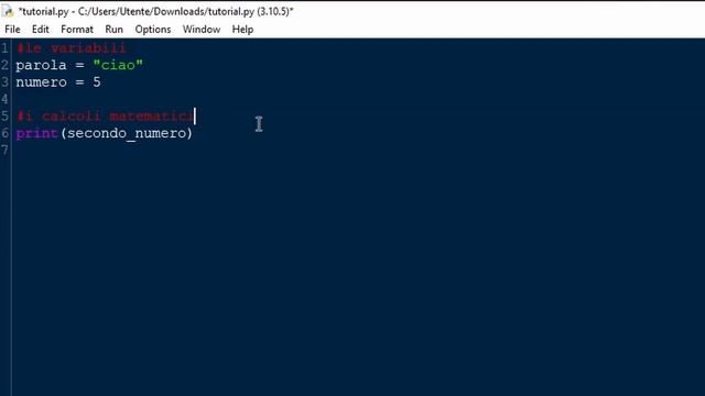 Impara le basi del PYTHON in VENTI MINUTI! (Corso basico ITA) смотреть онлайн