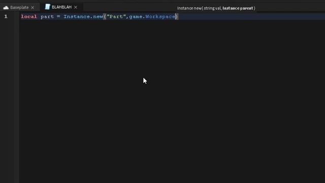Roblox Studio Tutorial (Instance.new()) смотреть онлайн
