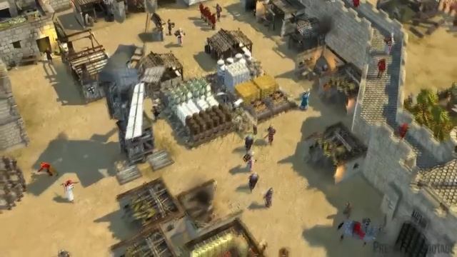 Stronghold Crusader 2 gameplay обзор ожидаемых игр 2014 смотреть онлайн