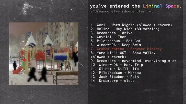 you've entered the Liminal Space. - a dreamcore/weirdcore playlist смотреть онлайн
