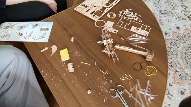 Сборка конструктора UGEARS | Модель Байк VM-02