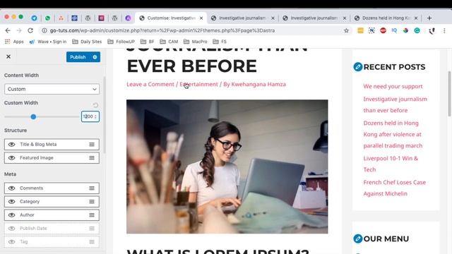 How To CUSTOMISE A SINGLE BLOG POST USING ASTRA PRO смотреть онлайн