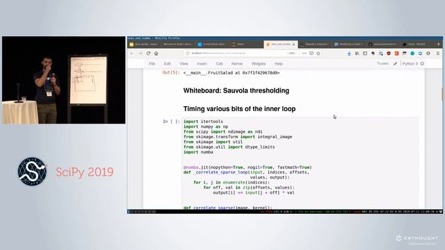 Real World Numba: Creating a Skeleton Analysis Library | SciPy 2019 | Juan Nunez-Iglesias смотреть онлайн