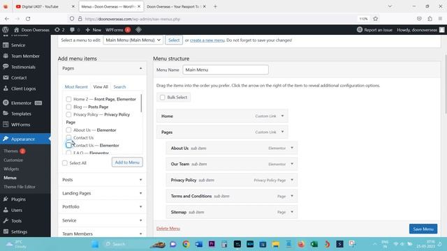 WordPress menu not showing on home page | How to create menu in WordPress and add menu in WordPress смотреть онлайн
