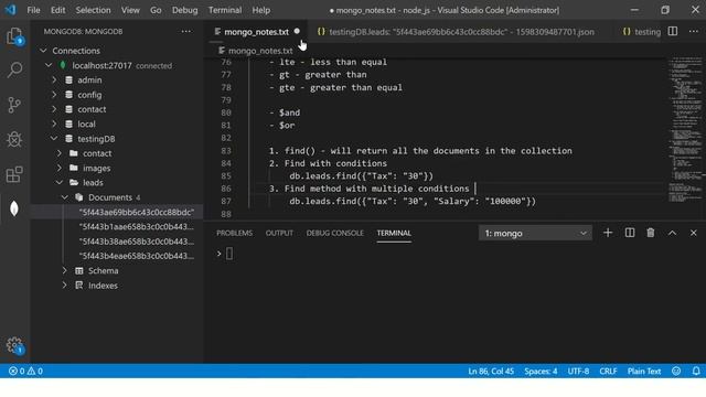 MongoDB Tutorial For Beginners #13 - Queries in MongoDB смотреть онлайн
