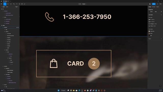 Barbershop UI Figma Design | Speed Process смотреть онлайн