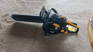 Купили новую /Бензопила /HUTER BS 40