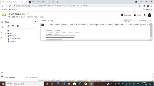 ? How To Convert Kivy And KivyMD File To APK Using Google Colab | Buildozer смотреть онлайн