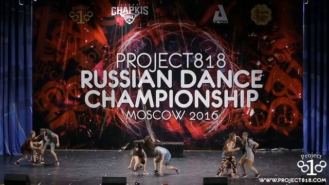 THE FIRST CREW ★ Project818 Russian Dance Championship ★ Moscow 2016 смотреть онлайн