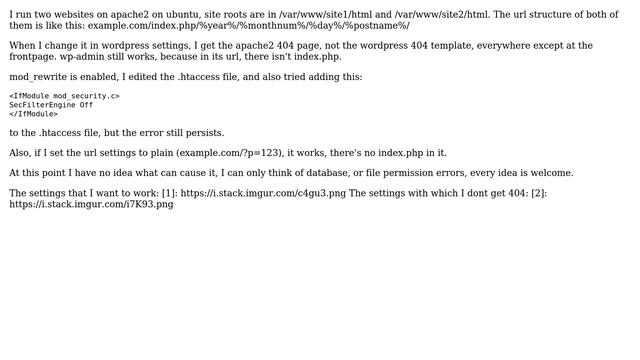 Wordpress: index.php shows up in url смотреть онлайн