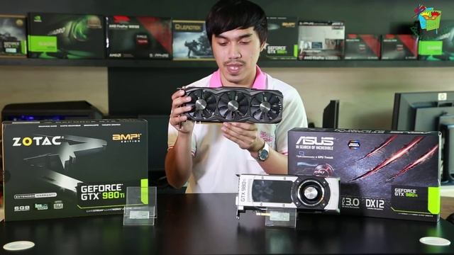 รีวิว ZOTAC GTX 980 Ti ( O.C. ) vs ASUS GTX 980 Ti ( Ref. ) смотреть онлайн