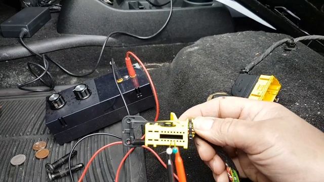 Citroen C4 Picasso Airbag light on error E607. Fault finding and repair. смотреть онлайн