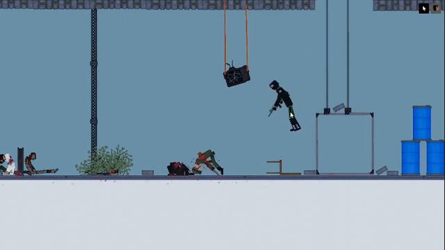 мини фильм-бандиты захватили заброшку в пипл плейграунд (People Playground) #peopleplayground #банд