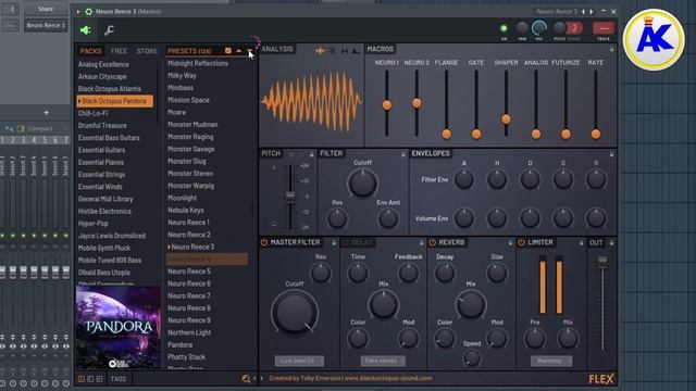'Black Octopus Pandora' [Flex Plugin] - Every Preset Preview - Listen Before You Buy! (Fl Studio) смотреть онлайн
