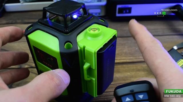 Fukuda MW-94D-4GJ Обзор китайского лазерного зеленого уровня на 16 линий 4D. Full review смотреть онлайн