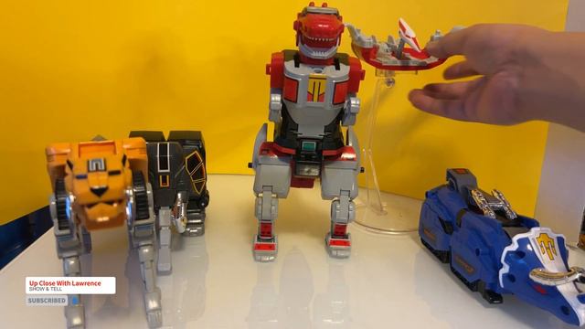 1993 MEGAZORD Mighty Morphin Power Rangers Deluxe Set