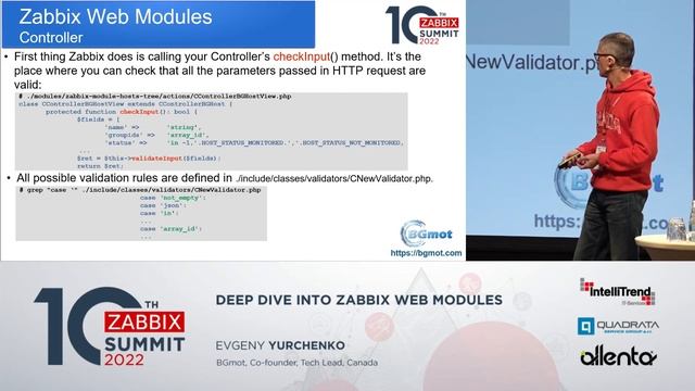Deep dive into Zabbix Web Modules by Evgeny Yurchenko / Zabbix Summit 2022 смотреть онлайн
