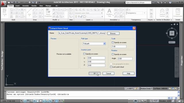 Adjusting Visibility Settings For Point Clouds In AutoCAD 2011 смотреть онлайн