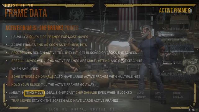 MK11 - Active Frames : Frame Data Made Easy (Part 3) - Mortal Kombat 11 Ultimate Tips & Tutorials смотреть онлайн