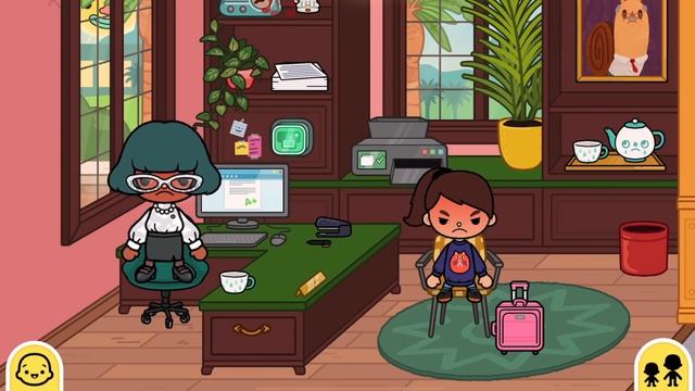 ТРУДНЫЙ РЕБЁНОК ОТПРАВЛЕН в ШКОЛУ-ИНТЕРНАТ! ???? Toca Boca Life World ? смотреть онлайн