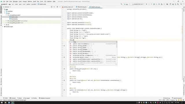 Android Training - 07 Content Provider & SQlite [हिन्दी] смотреть онлайн