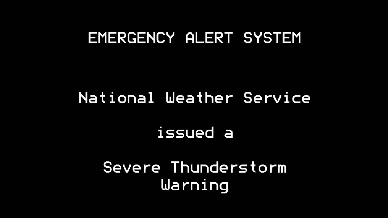 Severe Thunderstorm Warning - EAS #588 - 3/28/14 7:49 PM смотреть онлайн