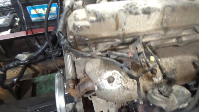 Проверка давления масла и компрессии в двигателе D4CB A612197 смотреть онлайн