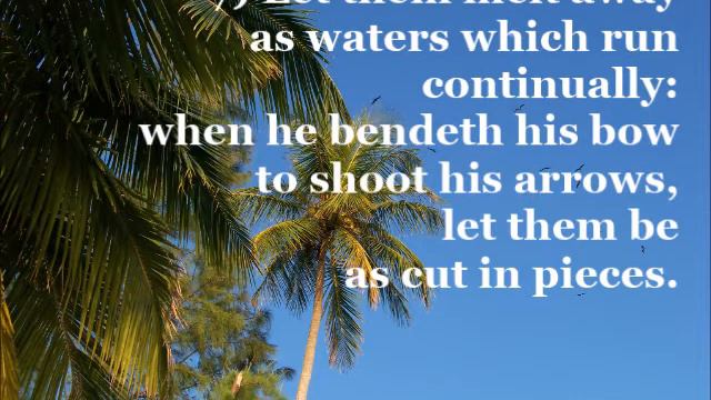 Psalm 58 (KJV) смотреть онлайн