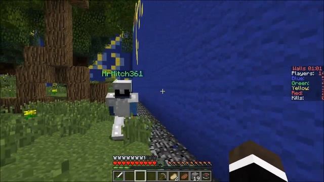 Minecraft The Walls w/Rusher - Game 1 - BEST MATCH EVER! смотреть онлайн