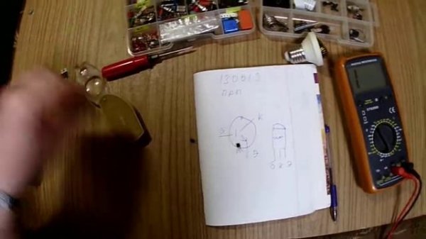 MJE13001 check transistor MJE13001