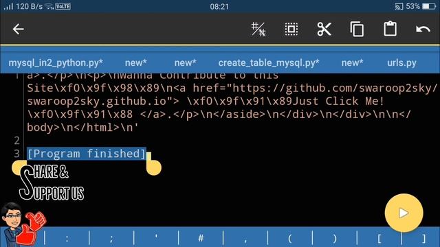 ▶Get any Website's HTML Page using PYTHON ◀↪2 Line of Code ✨#Swaroop2sky ✨ #letscodein смотреть онлайн